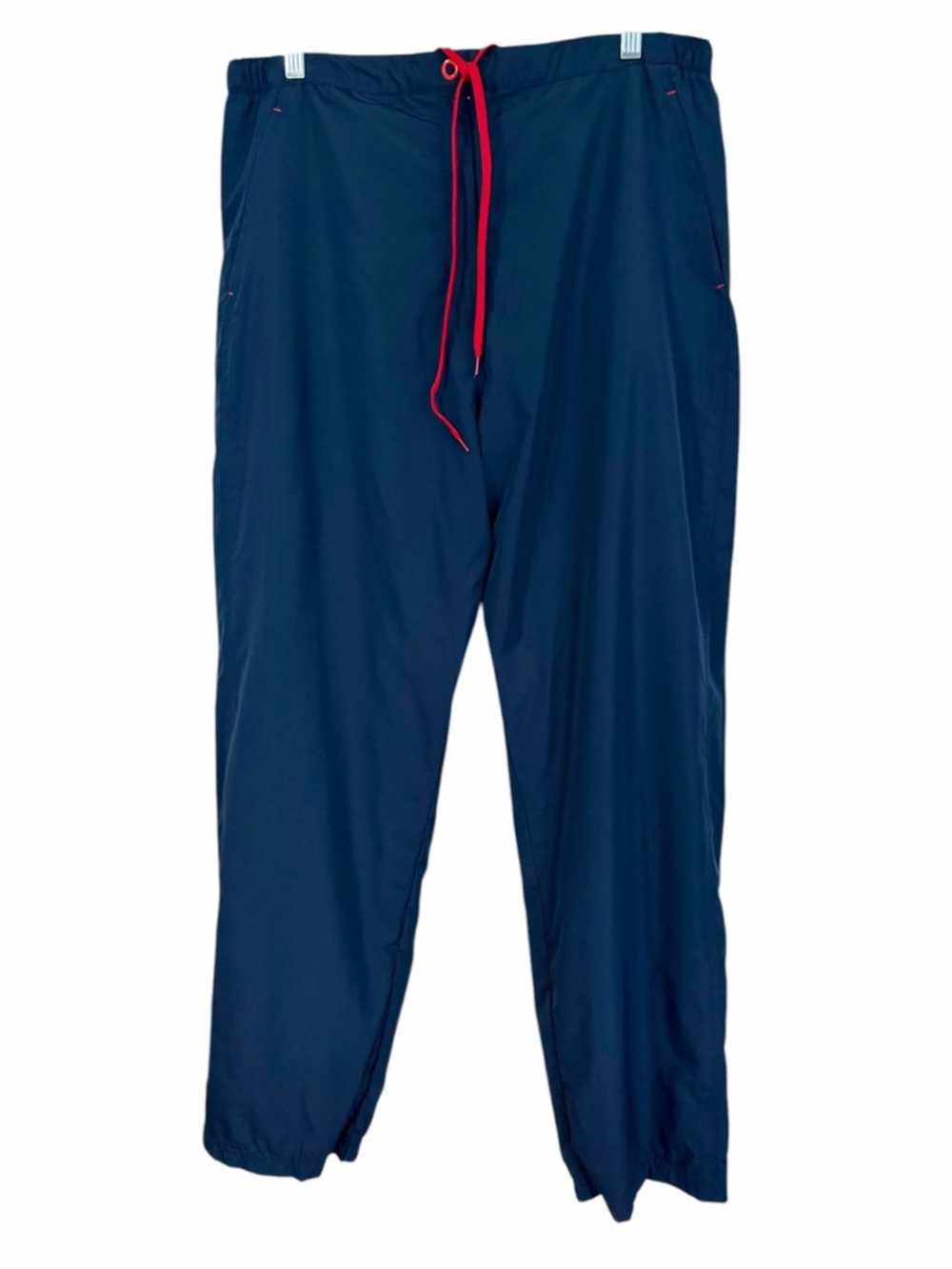 Catalina Navy Blue Active Track Jogging Pants Size XL Drawstring Windbreaker